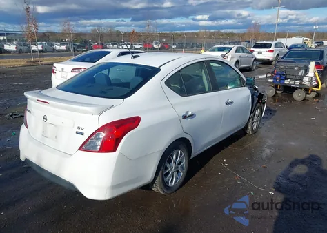 2019 Nissan Versa 1.6 Sv z USA, uszkodzony, nr VIN 3N1CN7AP0KL828254